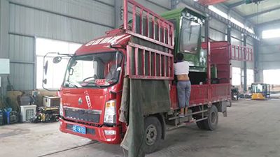 有機(jī)肥設(shè)備發(fā)貨現(xiàn)場(chǎng)