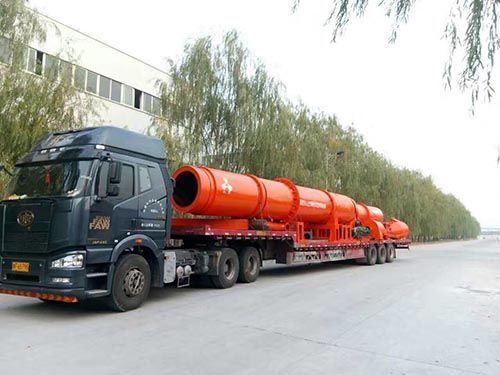 有機(jī)肥生產(chǎn)線(xiàn)裝車(chē)完畢！走起??！