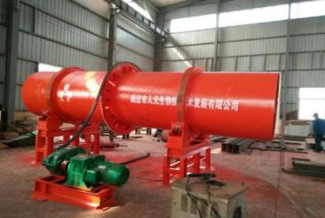 有機肥造粒設備_雞糞有機肥滾筒造粒機