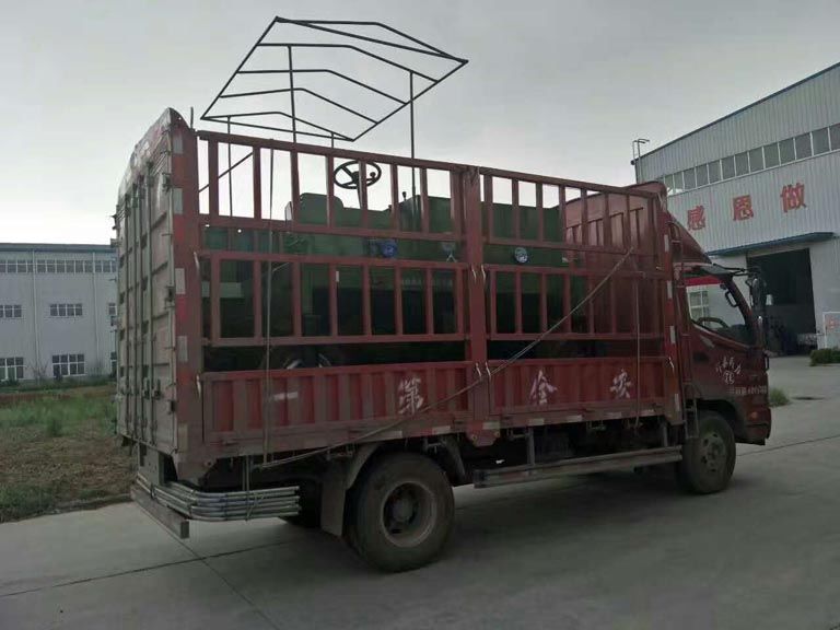 人元生物有機(jī)肥設(shè)備裝車(chē)組圖