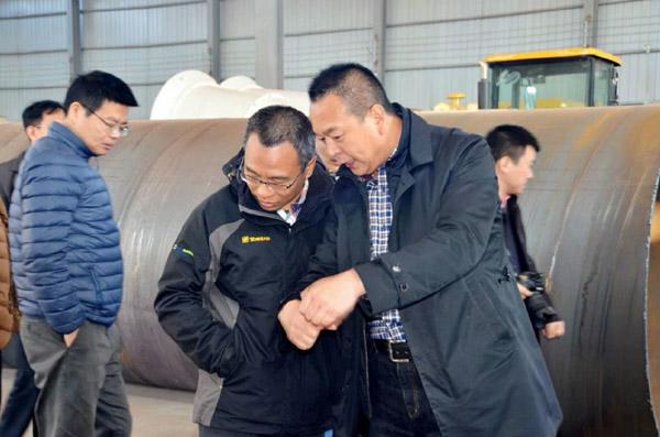 農(nóng)業(yè)部畜禽糞污資源化利用聯(lián)合調(diào)研組到人元生物調(diào)研 農(nóng)業(yè)部畜禽糞污資源化利用聯(lián)合調(diào)研組到人元生物調(diào)研