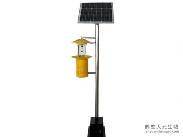 太陽(yáng)能風(fēng)吸電擊式殺蟲燈